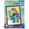 Image de CreArt Kids 18x24cm Stitch Kit de peinture par numéros Numéro dArt Dès 7 ans 25844 Ravensburger