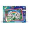 Image de CreArt Kids 31x21cm Au pays des licornes Kit de peinture par numéros Numéro dArt Dès 9 ans 25849 Ravensburger