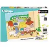 Image de T'choupi Puzzle 30 Pieces - T'choupi A La Ferme - Nathan - Puzzle Enfant + Poster