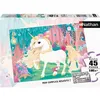 Image de Puzzle enfant 45 pièces Jolie licorne Nathan - Poster inclus - Thème fantastique - Mixte - A partir de 5 ans