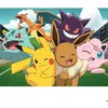 Image de Puzzle 100 pièces : Pikachu et les Pokémon