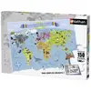 Image de Puzzle 150 Pieces - Carte Du Monde - Nathan - Puzzle Enfant + Trieur - Des 7 Ans