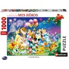 Image de Puzzle La Famille Disney - 1 000 pièces NATHAN