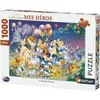 Image de Puzzle 1000 pièces - La Famille Disney - Marque NATHAN - Thème Dessins animés et BD - Mixte - A partir de 13 ans