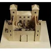 Image de Chateau médiéval en bois à construire et à décorer - Ritterburg - 50 x 53 x 42 cm
