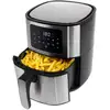 Image de Proficook Pc-fr 1239 H Unique 5,5 L Autonome Friteuse D’air Chaud Noir, Acier Inoxydable