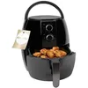 Image de Friteuse à air chaud - Clatronic - FR 3780 H - 1350 W - Noir - Titane