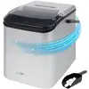 Image de Clatronic Ewb 3785 Machine À Glaçon Portable 12 Kg/24h 105 W Noir, Argent