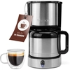 Image de Machine À Café Filtre Clatronic Comptoir Black, Stainless Steel Ground Coffee 10 Tasses