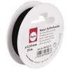 Image de Soie naturelle pour enfiler 035 mm bobine 25 m noir