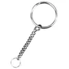 Image de Porte-clé avec chaîne à maillons 25mm 4 pces