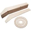 Image de Kit abat jour - Stockholm - 24 x 35 cm - Bois - Style Scandinave - Électrique