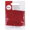 Image de Cordon en coton ciré 1mm carte 20 m rouge