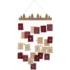 Image de Calendrier De L'avent 24 Pochettes Tissu À Suspendre