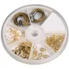Image de Kit débutants av. accessoires p. bijoux or 5 accessoires différents
