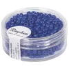 Image de Rocailles 26 mm ø opaques bleu foncé boîte 17 g