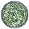 Image de Perles - RAYHER - 1407000 - Rocaille nacre - 26 mm Ø - 17 g - Vert