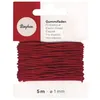 Image de Fil élastique 1mm carte 5 m rouge