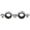 Image de Collier isophonique double - Fischer - 20 mm - Acier - Blanc