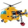 Image de Hélicoptère de Sauvetage DICKIE Rescue Copter avec Son et Lumière pour Enfant à partir de 3 ans