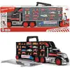 Image de Camion Transporteur De Voitures - Dickie Toys - Truck Carry Case - 7 Véhicules Die-cast - 62cm