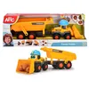Image de Chargeuse Sur Pneus Avec Remorque Abc Tracey Trailer