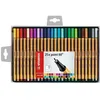 Image de Stylos Feutre Point 88 - STABILO - Coffret de 25 - Couleurs Assorties - Pointe Fine - Largeur 04 mm