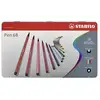 Image de Stabilo pen 68 stylo-feutre couleurs assorties 50 pièce(s)
