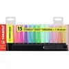Image de Surligneur - Stabilo - BOSS ORIGINAL - Couleurs assorties - Encre à leau - Pack de 15
