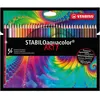 Image de Crayon de couleur aquarellable - STABILO - ARTY - 36 crayons - Couleurs vives - Mixte