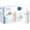 Image de Cartouches filtrantes BRITA Classic - Pack de 3 - Réduction de tartre chlore et impuretés - Blanc