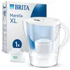 Image de Carafe filtrante BRITA - Marella Blanche XL - Capacité 35L dont 25L deau filtrée - 1 Cartouche Maxtra Pro All-In-1 incluse