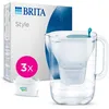 Image de Carafe Filtrante - Style Bleu - Capacité 2,4l Dont 1,4l D'eau Filtrée - 3 Mois Maxtra Pro