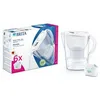 Image de Pack carafe filtrante blanche MARELLA + 6 filtres Bouilloire carafe 1051132 BRITA