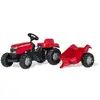 Image de Tracteur A Pedales + Remorque Rollykid Mf