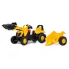 Image de Rolly toys tracteur a pedales + remorque rollykid jcb 23837