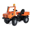 Image de Tracteur a pédales service rollyUnimog - ROLLY TOYS - Orange - Plastique - Dès 3 ans