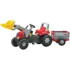 Image de Tracteur à pédales RollyJunior avec chargeur et r 