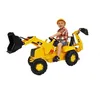 Image de Rolly Toys - Tracteur à pédales Caterpillar + pelle avant + excavatrice