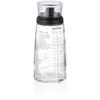 Image de Shaker à Vinaigrette Leifheit 3195 mélangeur vinaigrette gradué de 300 ml avec bec verseur anti-goutte 5 recettes incluses