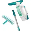 Image de Nettoyeur Pour Vitre Avec Manche Et Mouilleur Dry & Clean 51003, Set Pour Un Nettoyage Sans Traces, Autonomie 38min