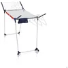 Image de Étendoir à linge Leifheit Pegasus 200 Solid Deluxe Mobile 81517 séchoir à linge à roulettes avec 20m détendage 5 cintres blanc