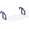 Image de Leifheit 83056 Séchoir A Suspendre Balcon 7 Metres Classic 70 Blanc & Bleu