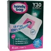 Image de Lot de 4 sacs aspirateur non tissé Y30 - HANDY BAG - Pour LG - Haute filtration