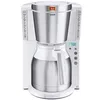 Image de Melitta Cafetiere Look Iv Therm Timer 1011-15 Blanc/acier Brosse