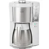 Image de Cafetière filtre MELITTA - Look V Therm Perfection 1025-15 Blanc/Acier Brossé - 10 tasses - AromaSelector®