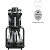 Image de Cafetiere Filtre - Epour 1024-11 - 1515 W - 2/8 Tasses - Noir/chrome
