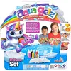 Image de Kit de bricolage créatif - SIMBA - Aqua Gelz Deluxe - 9 gels colorés - 6 moules - 6 additifs deau