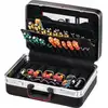 Image de Valise rigide classic plus 460x190x310 mm en con-pearl et aluminium - idéale pour outils Schalenkoffer ohne Rollen