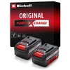 Image de Einhell Double batterie 2 x 40 Ah Twinpack PXC (Lithium-Ion 18V pour tous les appareils Einhell PXC)
